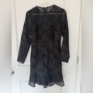 REISS
Baptiste Illusion Lace Fit & Flare Dress